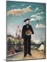 Myself: Portrait – Landscape-Henri Rousseau-Mounted Giclee Print