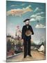 Myself: Portrait – Landscape-Henri Rousseau-Mounted Giclee Print