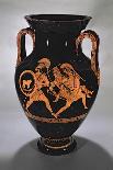 Attic Red-Figure Belly Amphora Depicting the Abduction of Antiope with Theseus and Pirithous-Myson-Laminated Giclee Print