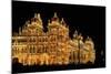 Mysore Palace in India Illuminated at Night-flocu-Mounted Photographic Print