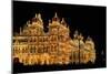 Mysore Palace in India Illuminated at Night-flocu-Mounted Photographic Print