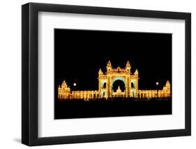 Mysore Palace-Charles Bowman-Framed Photographic Print