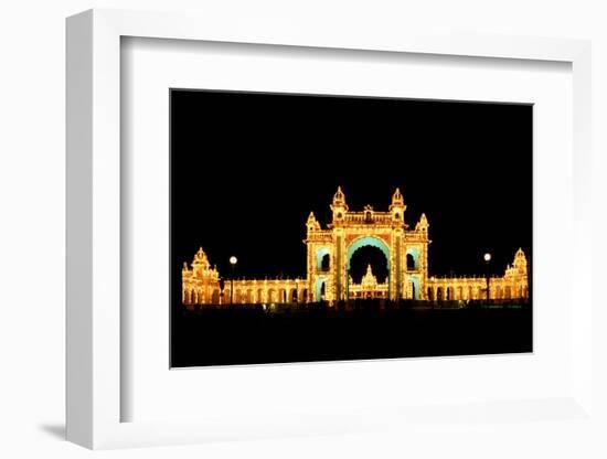 Mysore Palace-Charles Bowman-Framed Photographic Print