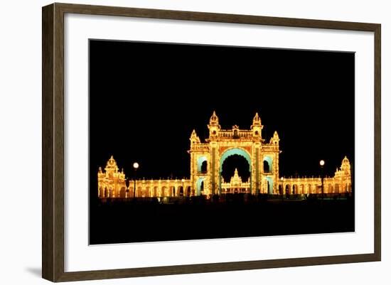 Mysore Palace-Charles Bowman-Framed Photographic Print