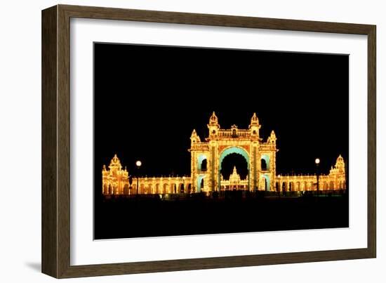 Mysore Palace-Charles Bowman-Framed Photographic Print