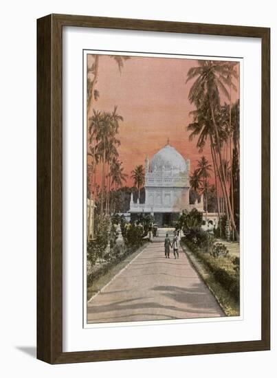 Mysore: Tombs of Tippoo Sahib and Hyder Ali-null-Framed Photographic Print