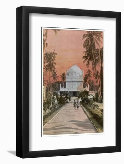 Mysore: Tombs of Tippoo Sahib and Hyder Ali-null-Framed Photographic Print