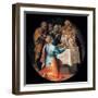 Mysteries of the Rosary, Christ's Presentation in the Temple-Vincenzo Campi-Framed Art Print