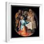 Mysteries of the Rosary, Christ's Presentation in the Temple-Vincenzo Campi-Framed Art Print