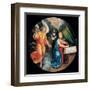 Mysteries of the Rosary, the Annunciation-Vincenzo Campi-Framed Art Print