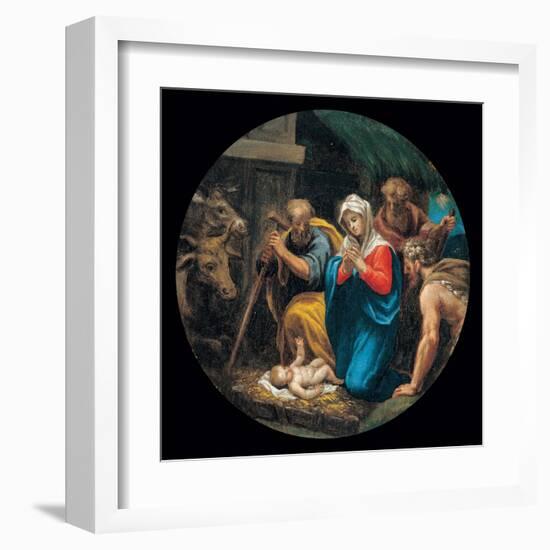 Mysteries of the Rosary, The Nativity-Vincenzo Campi-Framed Art Print