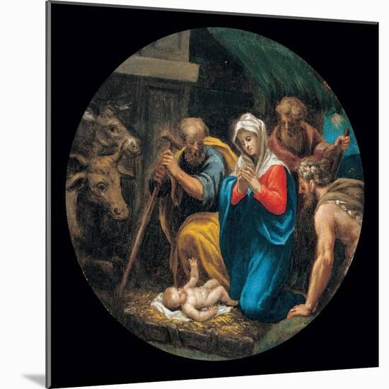 Mysteries of the Rosary, The Nativity-Vincenzo Campi-Mounted Art Print