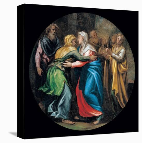 Mysteries of the Rosary, The Visitation-Vincenzo Campi-Stretched Canvas