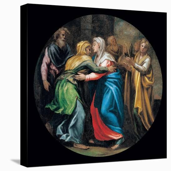 Mysteries of the Rosary, The Visitation-Vincenzo Campi-Stretched Canvas