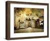 Mysterious Castle Chaumont on Sunset - Artistic Picture-Maugli-l-Framed Photographic Print