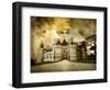 Mysterious Castle Chaumont on Sunset - Artistic Picture-Maugli-l-Framed Photographic Print