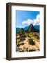 Mysterious City - Machu Picchu, Peru,South America. the Incan Ruins and Terrace. Example of Polygon-vitmark-Framed Photographic Print