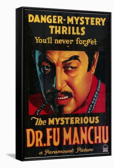 Mysterious Dr. Fu Manchu, 1929-null-Framed Stretched Canvas