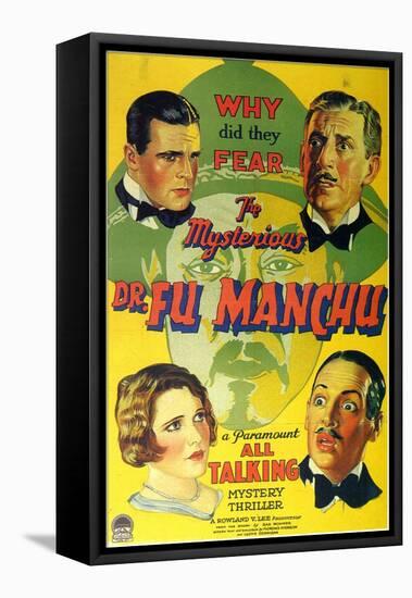Mysterious Dr Fu Manchu, 1929-null-Framed Stretched Canvas