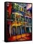 Mysterious French Quarter-Diane Millsap-Framed Stretched Canvas