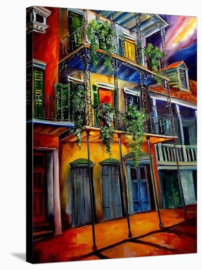 Mysterious French Quarter-Diane Millsap-Stretched Canvas