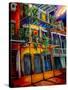 Mysterious French Quarter-Diane Millsap-Stretched Canvas