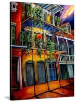 Mysterious French Quarter-Diane Millsap-Stretched Canvas