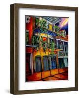 Mysterious French Quarter-Diane Millsap-Framed Art Print