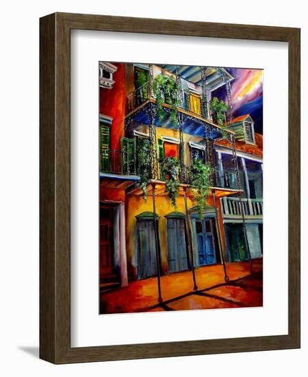 Mysterious French Quarter-Diane Millsap-Framed Art Print