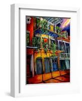 Mysterious French Quarter-Diane Millsap-Framed Art Print