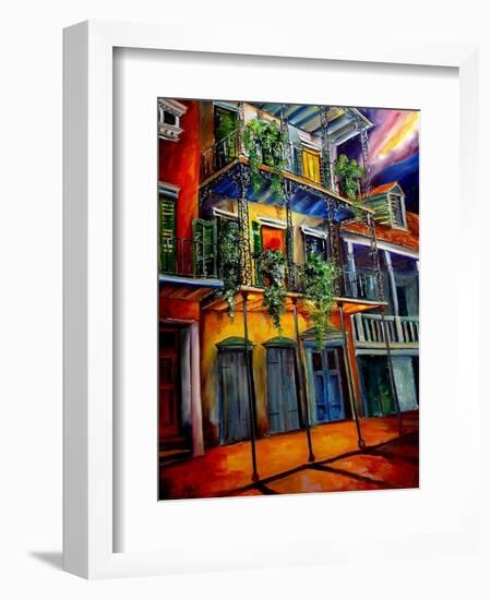 Mysterious French Quarter-Diane Millsap-Framed Art Print