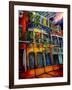 Mysterious French Quarter-Diane Millsap-Framed Art Print