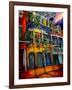 Mysterious French Quarter-Diane Millsap-Framed Art Print