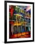 Mysterious French Quarter-Diane Millsap-Framed Art Print