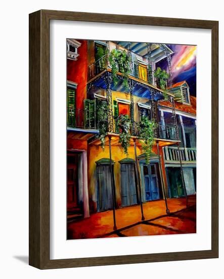 Mysterious French Quarter-Diane Millsap-Framed Art Print