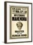 Mysterious Mahendra Master of the Human Mind-null-Framed Art Print