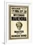 Mysterious Mahendra Master of the Human Mind-null-Framed Art Print