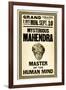 Mysterious Mahendra Master of the Human Mind-null-Framed Art Print