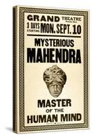 Mysterious Mahendra Master of the Human Mind-null-Stretched Canvas