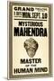 Mysterious Mahendra Master of the Human Mind-null-Mounted Art Print