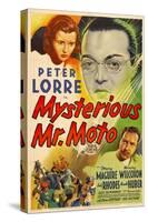 Mysterious Mr. Moto, Mary Maguire, Peter Lorre, Leon Ames, 1938-null-Stretched Canvas