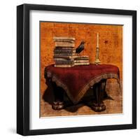 Mysterious Table-Petrafler-Framed Art Print