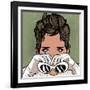 Mysterious Woman-Marcus Prime-Framed Art Print