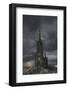 Mystery Gothic Castle Edinburgh-Andreyuu-Framed Photographic Print