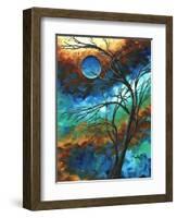 Mystery Of The Moon-Megan Aroon Duncanson-Framed Art Print