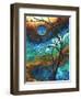 Mystery Of The Moon-Megan Aroon Duncanson-Framed Art Print