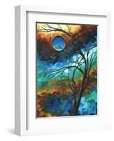 Mystery Of The Moon-Megan Aroon Duncanson-Framed Art Print