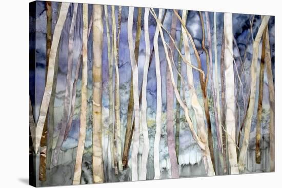 Mystery of Trees II-Sharon Pitts-Stretched Canvas