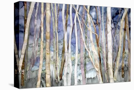 Mystery of Trees II-Sharon Pitts-Stretched Canvas