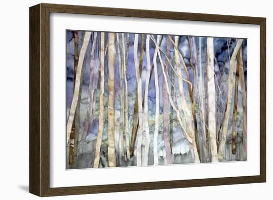 Mystery of Trees II-Sharon Pitts-Framed Giclee Print